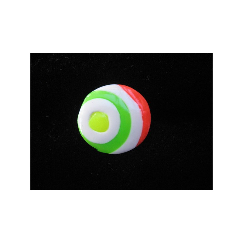 White8/multicolored "Mondrian" ring