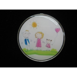 "Child drawing"  fantaisie MAGNET