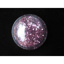 Moving sequins great cabochon ring