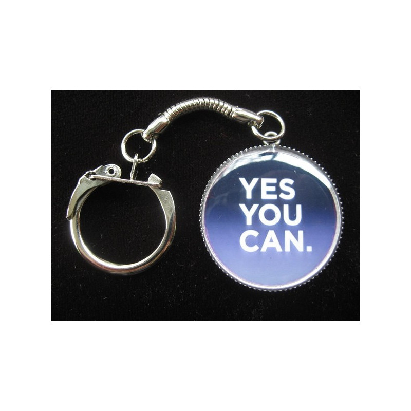 Porte-Clés fantaisie "Yes you can!"