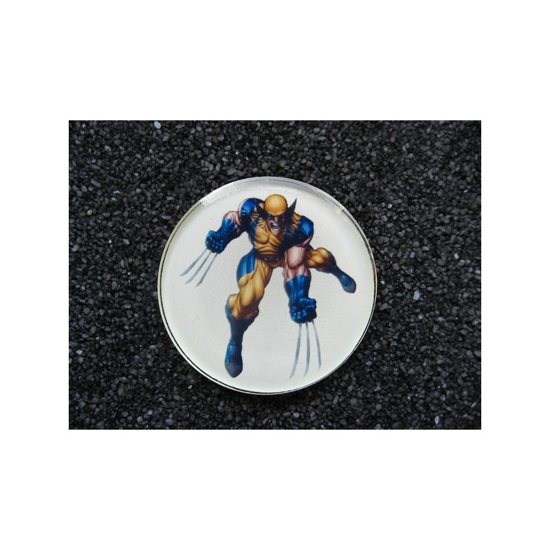 Kawaii Magnet, Superhero, resin