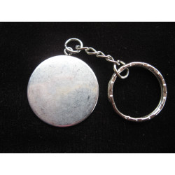 Vintage keychain, We can do it, set in resin