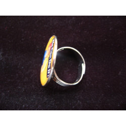 Small vintage ring, pin-up Rosie, We can do it