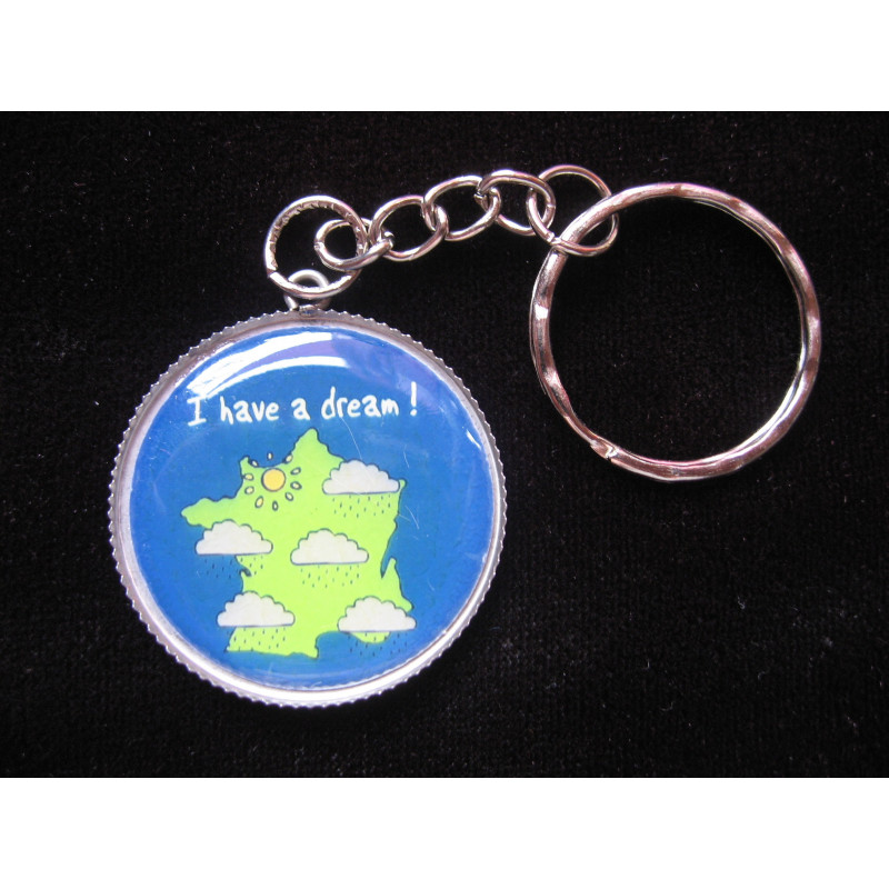 Fancy Key Ring, I have a dream, resin set