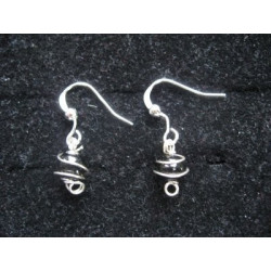 Boucles d'oreille noires